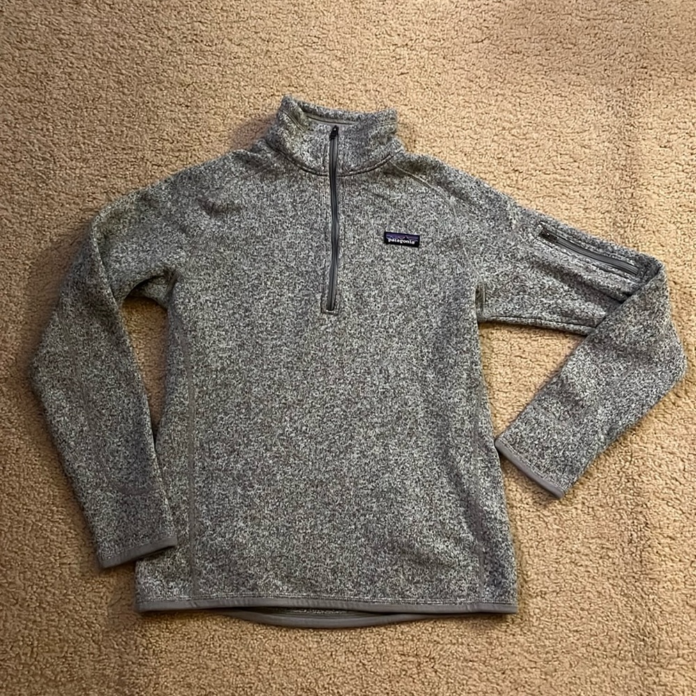 Patagonia Grey Half Zip
